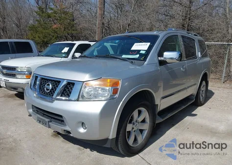 2011 Nissan Armada Sl z USA, uszkodzony, nr VIN 5N1BA0ND7BN608939